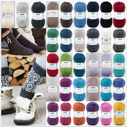 50g gründl hot socks uni - hot,