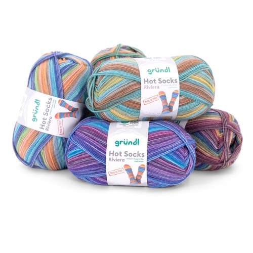 Gründl hot socks - hot, riviera
