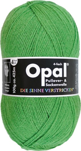 Opal sockenwolle uni - opal, 4-fach
