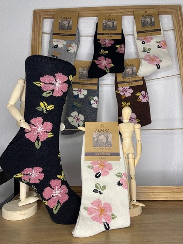 Bunte motiv socken alpaka - socken,