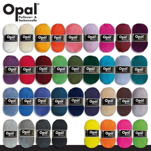 Opal 100 uni fach - 100, 4-fach