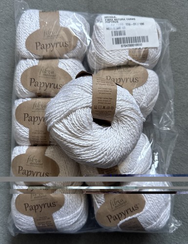 10x 50g garn fibra - 10x,