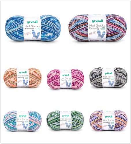 100g hot socks mandello - hot, 4fach